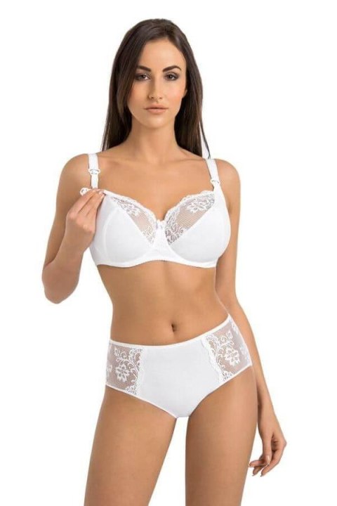 Biustonosz do karmienia Model Anastasia Mama 219 White - Teyli - 100C Teyli