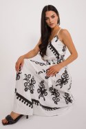 Sukienka Model DHJ-SK-16201.84 White/Black - Italy Moda - uniwersalny Italy Moda