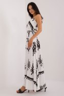 Sukienka Model DHJ-SK-16201.84 White/Black - Italy Moda - uniwersalny Italy Moda