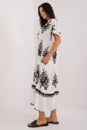 Sukienka Model DHJ-SK-17951.03X White/Black - Italy Moda - uniwersalny Italy Moda