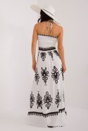 Sukienka Model DHJ-SK-19202.03X White/Black - Italy Moda - uniwersalny Italy Moda