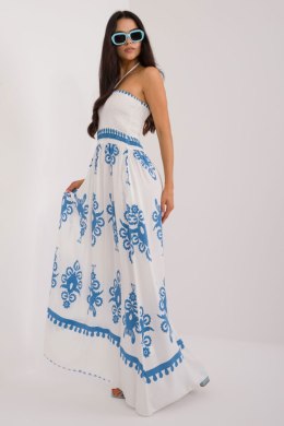 Sukienka Model DHJ-SK-19202.03X White/Blue - Italy Moda - uniwersalny Italy Moda