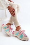 Buty Sportowe Model Chillout! BL357P Pink/Mint - Step in style Step in style