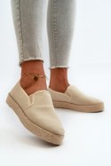 Espadryle Model Naloenma 24TX02-7698 Beige - Step in style Step in style