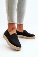 Espadryle Model Naloenma 24TX02-7698 Black - Step in style Step in style