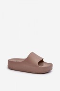 Sandał Klapki Model Airaplea 24SD19-7564 Brown - Step in style Step in style