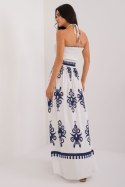 Sukienka Model DHJ-SK-19202.03X White/Navy - Italy Moda - uniwersalny Italy Moda