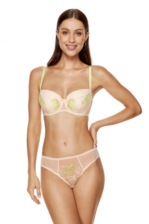 Biustonosz push up Biustonosz Usztywniany Model Soleil B4 Beige - Gorteks - 65E Gorteks