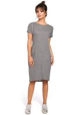 Sukienka Model B050 Grey - BeWear - L BeWear