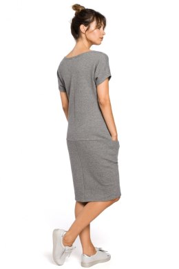 Sukienka Model B050 Grey - BeWear - L BeWear