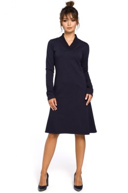 Sukienka Model B044 Navy - BeWear - L BeWear