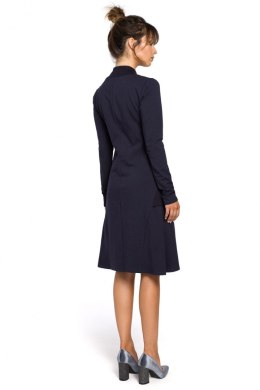 Sukienka Model B044 Navy - BeWear - L BeWear