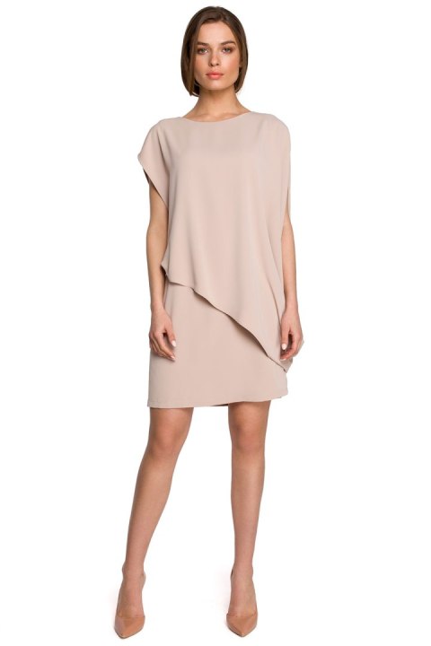 Sukienka Model S262 Beige - Stylove - XXL Stylove