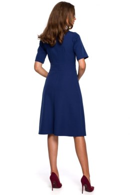 Sukienka Model S240 Navy - Stylove - L Stylove