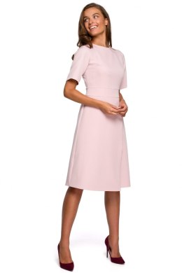 Sukienka Model S240 Powder Pink - Stylove - XL Stylove