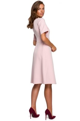 Sukienka Model S240 Powder Pink - Stylove - XXL Stylove