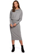 Sukienka Model S245 Grey - Stylove - 2XL/3XL Stylove