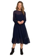 Sukienka Model S319 Navy - Stylove - L Stylove