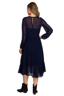 Sukienka Model S319 Navy - Stylove - XXL Stylove