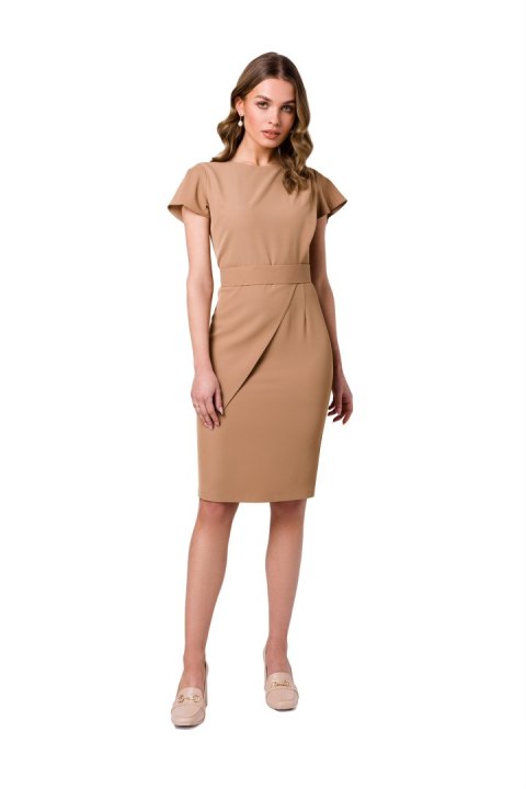 Sukienka Model S336 Beige - Stylove - XXL Stylove