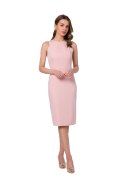 Sukienka Model S342 Powder Pink - Stylove - XL Stylove