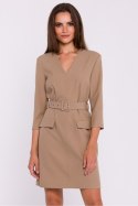 Sukienka Model S369 Beige - Stylove - XXL Stylove