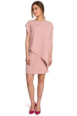 Sukienka Model S262 Powder Pink - Stylove - XXL Stylove