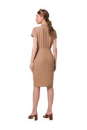 Sukienka Model S335 Beige - Stylove - XXL Stylove