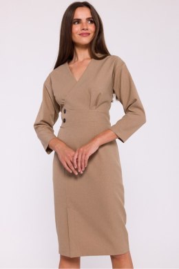 Sukienka Model S374 Beige - Stylove - XXL Stylove