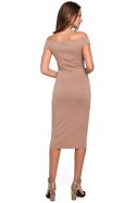 Sukienka Model K001 Beige - Makover - L Makover