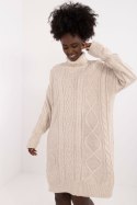 Sukienka Model BA-SK-0530.19X Light Beige - Badu - uniwersalny Badu