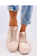 Sneakersy damskie pastelowe AKINS PINK - Inello Inello