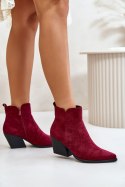 Botki Model Virtris RQ491 Bordo - Step in style Step in style