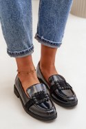 Mokasyny Model Vinceza 58389 Black - Step in style Step in style