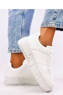 Sneakersy damskie CLEMONS ALLWHITE - Inello Inello