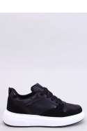 Sneakersy na wysokiej podeszwie RESTANTE BLACK - Inello Inello