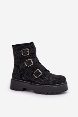 Botki Model Ciascia HB-277 Black - Step in style Step in style