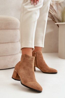 Botki Model Sairis 2774 Camel - Step in style Step in style