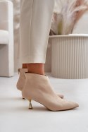 Botki Model Terlena GP13 Beige - Step in style Step in style