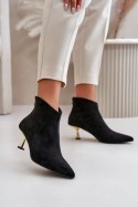 Botki Model Terlena GP13 Black - Step in style Step in style