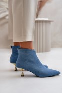 Botki Model Terlena GP14 Blue - Step in style Step in style