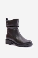 Botki Model Vinceza 66714 Black - Step in style Step in style