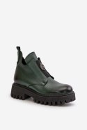 Botki Model Zazoo 60451 Dark Green - Step in style Step in style