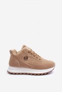 Buty Sportowe Model Adite TL233-63 Dark Beige - Step in style Step in style