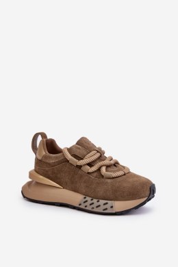 Buty Sportowe Model Artiker 54C1466 Light Brown - Step in style Step in style