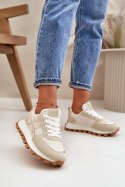 Buty Sportowe Model Mialunae YH30 Beige - Step in style Step in style