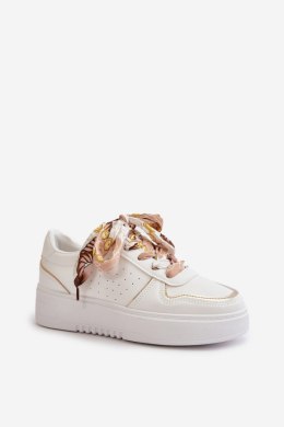 Buty Sportowe Model Mistra MS3107 White/Gold - Step in style Step in style