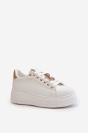 Buty Sportowe Model Vailina C3005 White/Gold - Step in style Step in style