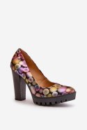 Czółenka Model Maciejka 02629-39 Multicolor - Step in style Step in style