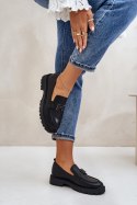 Mokasyny Model Vinceza 62187 Black - Step in style Step in style